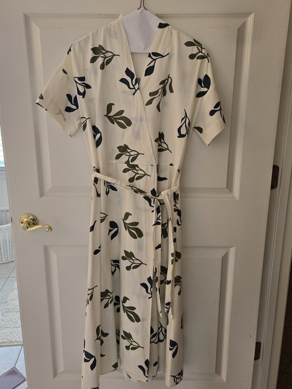 Zara Wrap Dress Maxi Small
